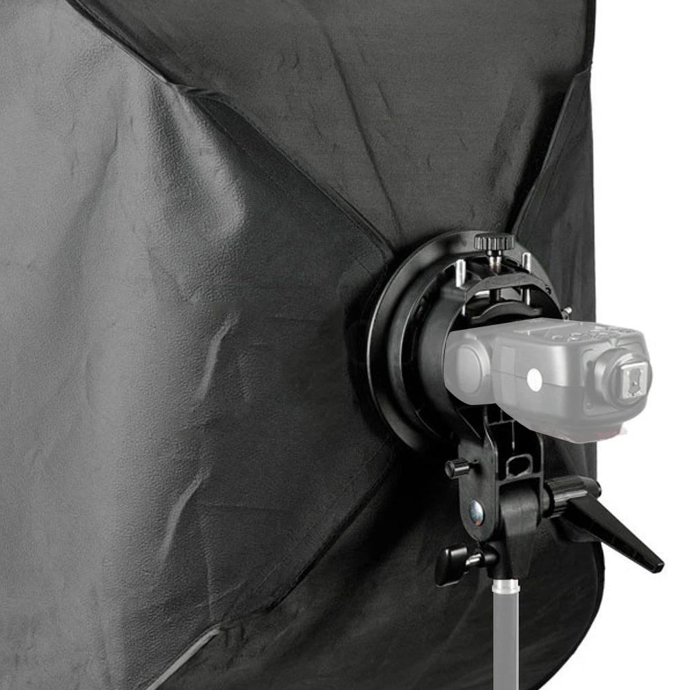 GODOX 40x40cm / 50x50cm / 60x60cm / 80x80cm سنتيمتر سوفت بوكس مع S-نوع قوس مستقر بونز جبل فلاش قوس جبل طوي سوفت بوكس عدة