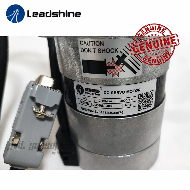 GENUINE Leadshine BLM57050-1000 NEMA 23  Brushless DC  24V servo motor 0.16 N.m 3000 rpm