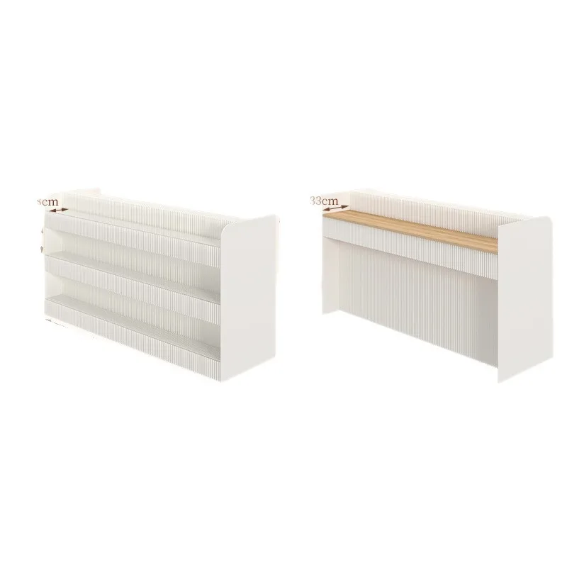 Folding Push-pull Display Rack Shelf Locker Side Cabinet Exhibition Booth Home Furnishing Shelf Office Display Cabinet Display
