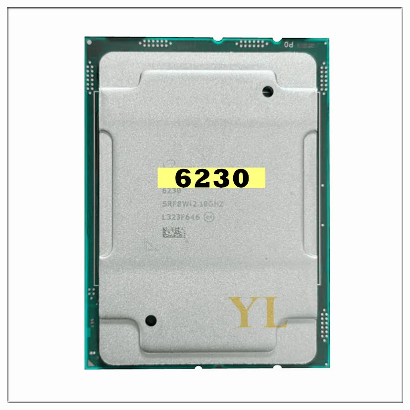 Xeon Gold 6230 SRF8W 2.1GHz 20C / 40T 27.5MB 125W LGA3647 For C621/C622/C628