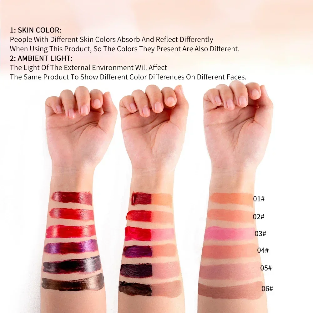 Peel Off Lip Stain, Wodoodporny Matowy Tint do Ust i Konturówka, Długotrwały Efekt Tatuażu, Odporny na Rozmazywanie Błyszczyk do Ust z Efektem Zrywania, Trwały