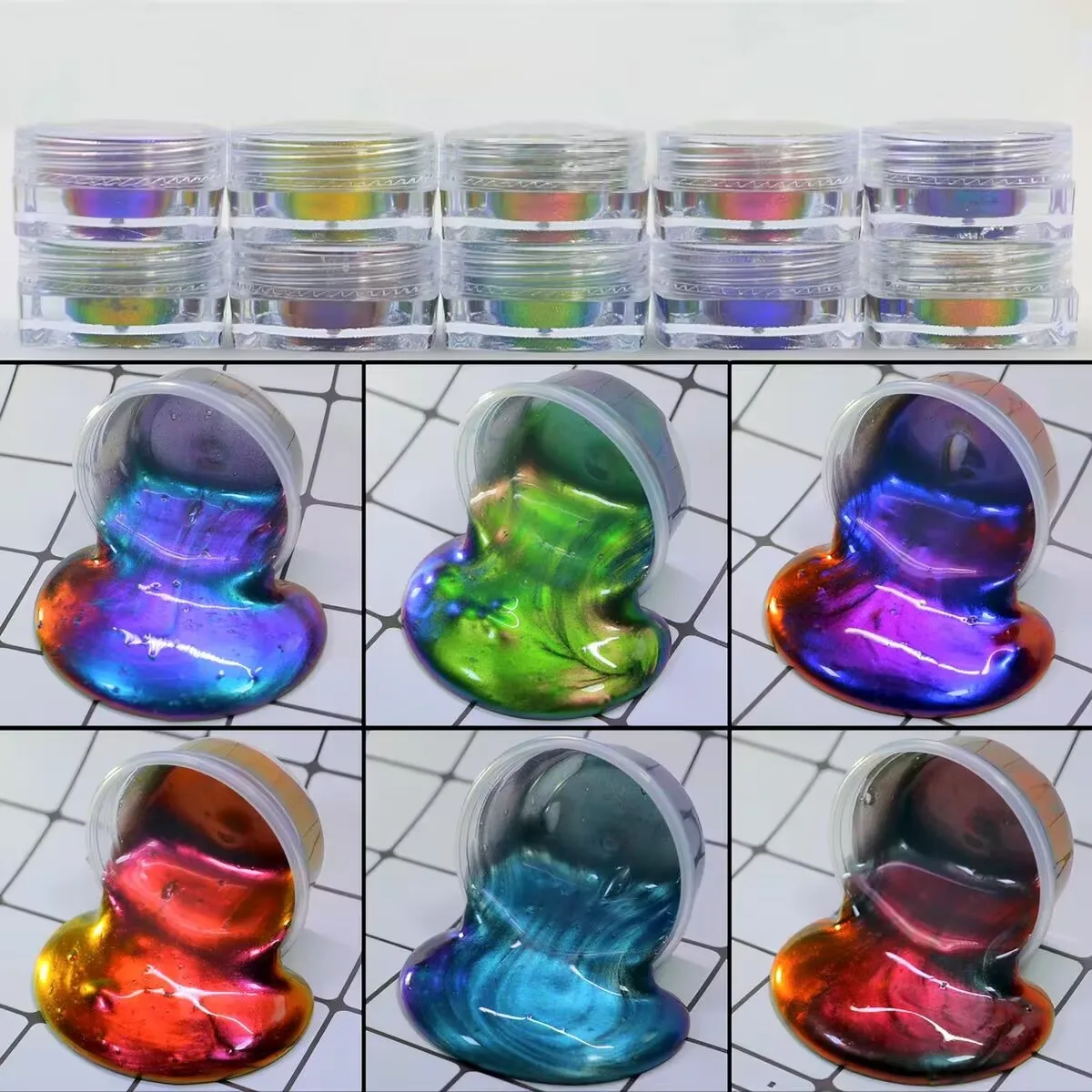Super Shifting Chameleon Pigment Powder for Fishing Rod  Intense Chrome Color Shift Pigment Car Paint Epoxy Resin Nail Art