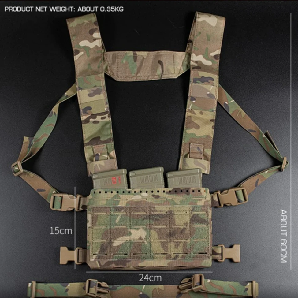 MOLLE MK5 Chest Rig SS MKV Micro Fight Chassis Placard Hook Loop Airsoft Magazine Pouch Tactical Plate Carrier Vest Equipment