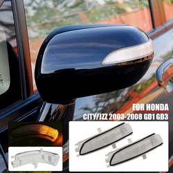 Rearview Mirror Turn Signal For HONDA FIT/JAZZ/CITY GD1 GD3 2003-2008 Rearview Mirror Signal Light LED Repeater Lamp