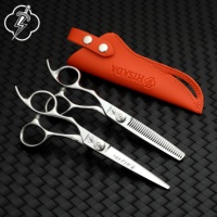 HISADA Hairdressing scissors 6.0 inch left hand scissors VG10 Material Left-hair thinning barbershop Top Professional Scissor