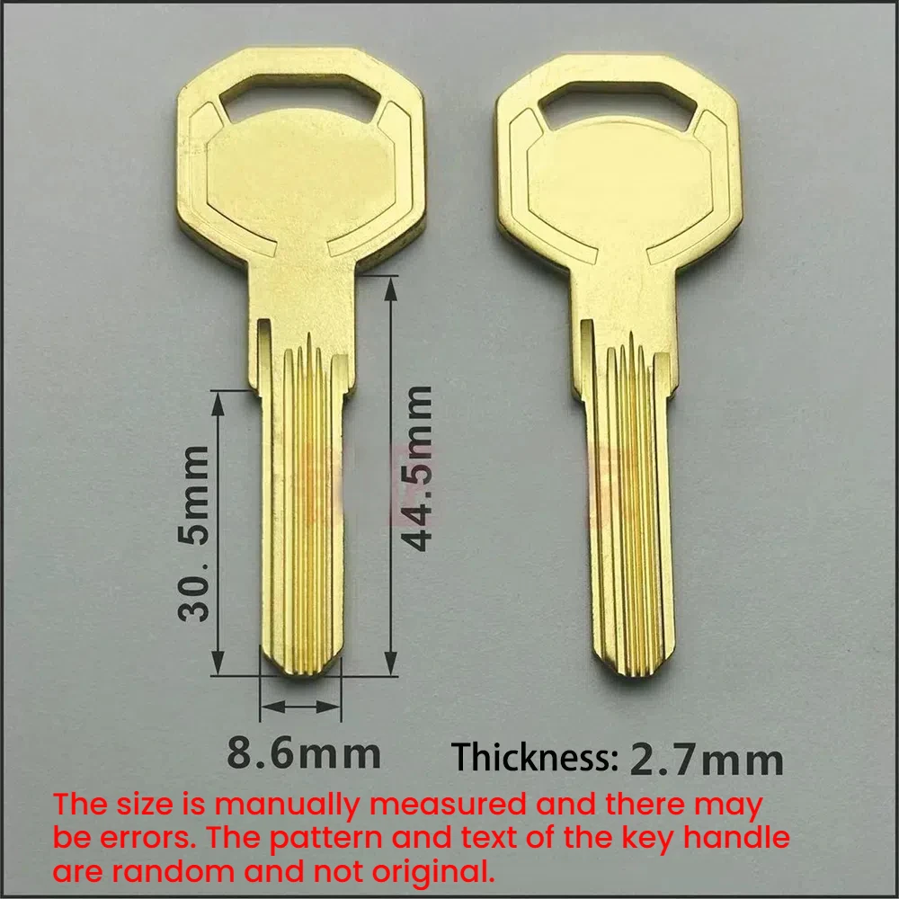 Multi-slot Perforated Low-edge Key Blank For Australian, American, German Lock Professional Locksmith Tool