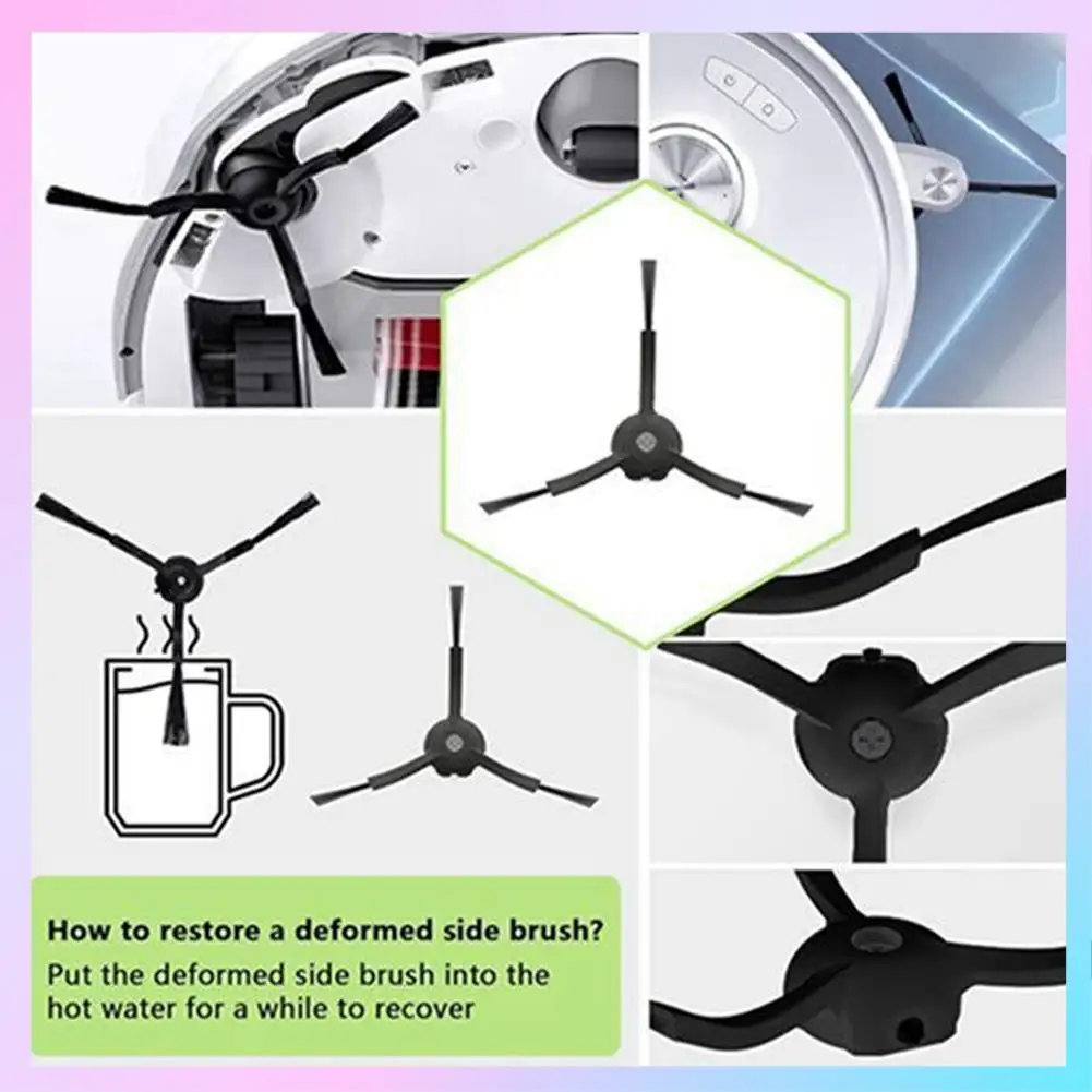 ABRG-For Roborock Q Revo Maxv/Q Revo S/Q Revo Pro أجزاء المكنسة الكهربائية فرشاة جانبية رئيسية كيس لجميع الغبار فلتر Hepa ممسحة الملابس أ