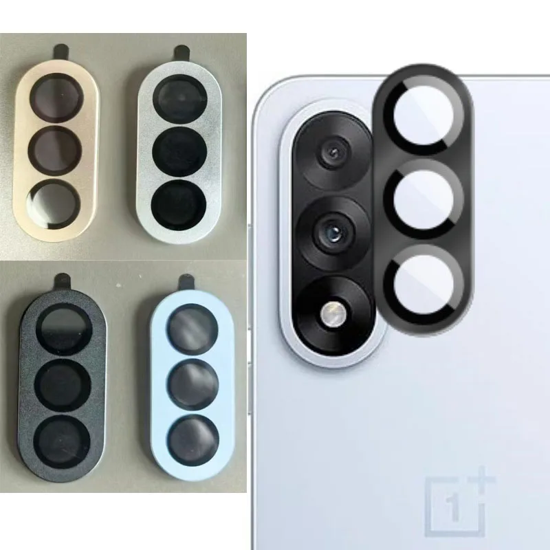 

for OnePlus Nord 5 Camera Bezel Cover Anti Scratch Colorful Metal RingTempered Glass Film Super Slim Lens Protector Cap Sticker