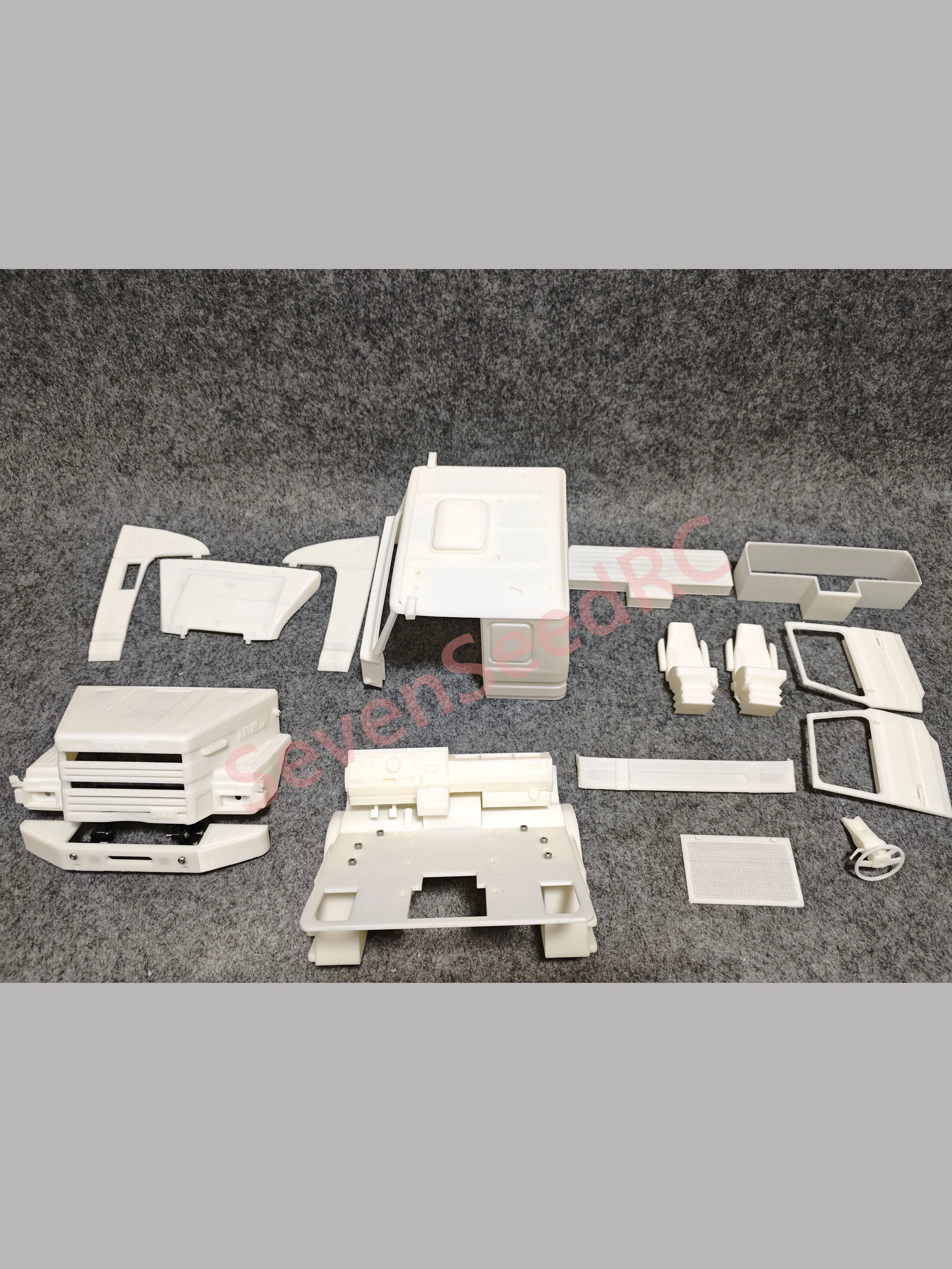3d Print Truck Cab Kit Scania 112T 1/14 For Fmx Static Dot Model JDM-110 Tamiya Lesu Lxy Scaleclub