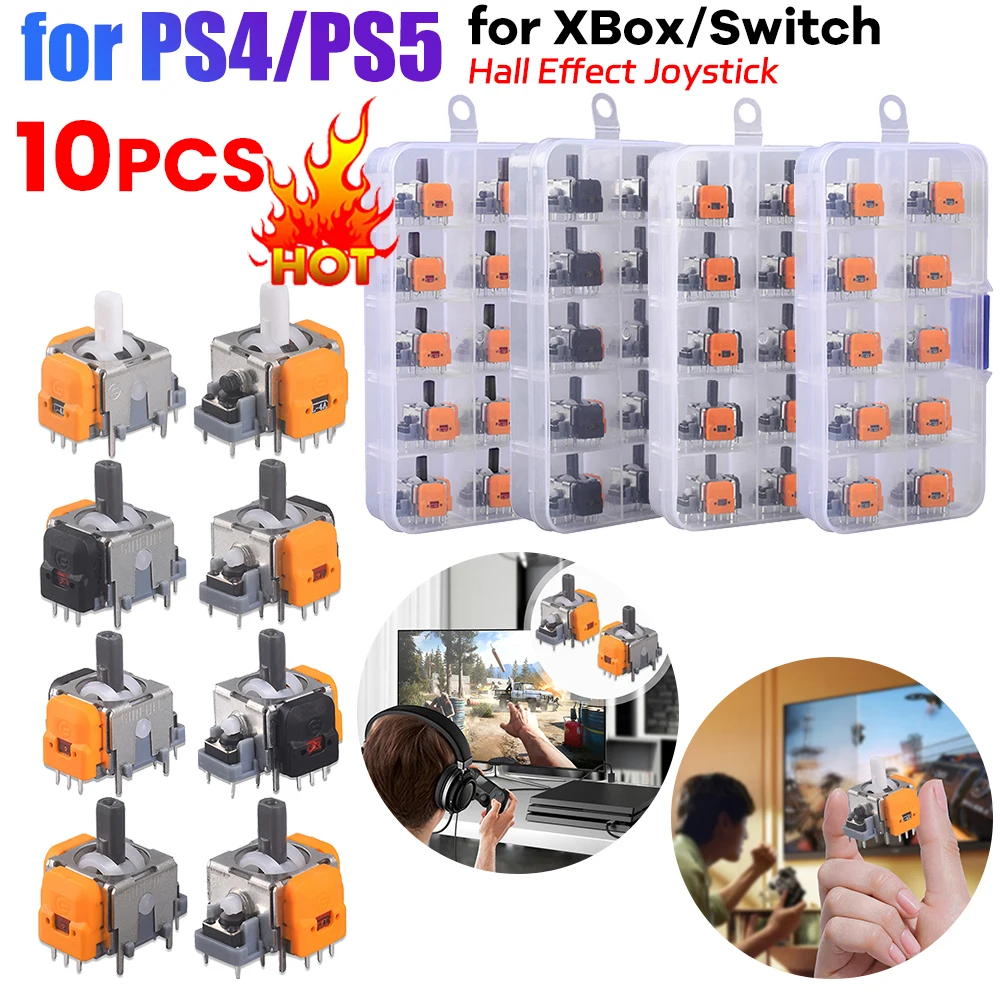 10Pcs 3D Hall Effec… - image