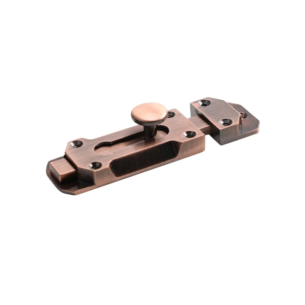 

Door Protection As Shown In The Picture Sliding Bolt Multi-purpose Door Lock Antique Lock Interior Latch Chrome Finish