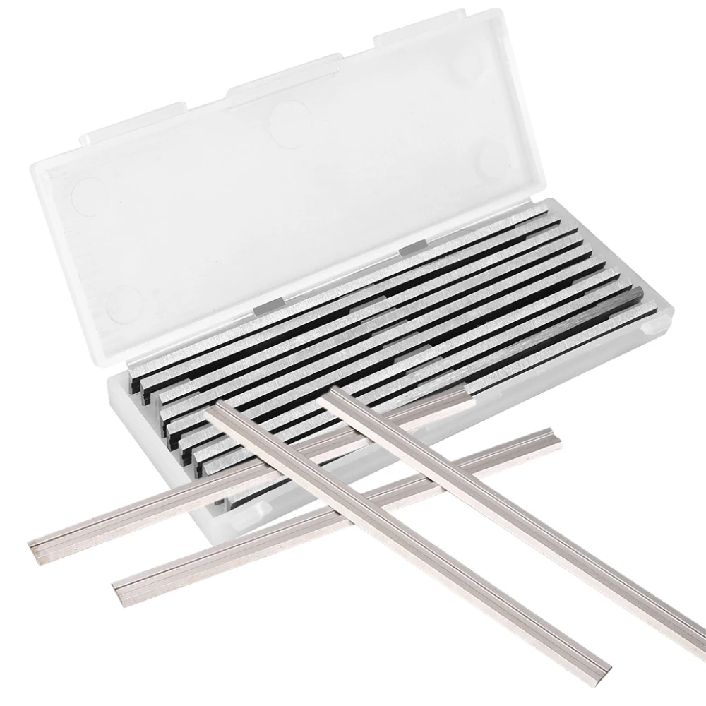 10 قطعة 82 مللي متر HSS شفرات تخطيط السكاكين لبوش ديوالت ميتابو ماكيتا تريند وأليو النجارة أدوات كهربائية ملحقات 3-1/4"