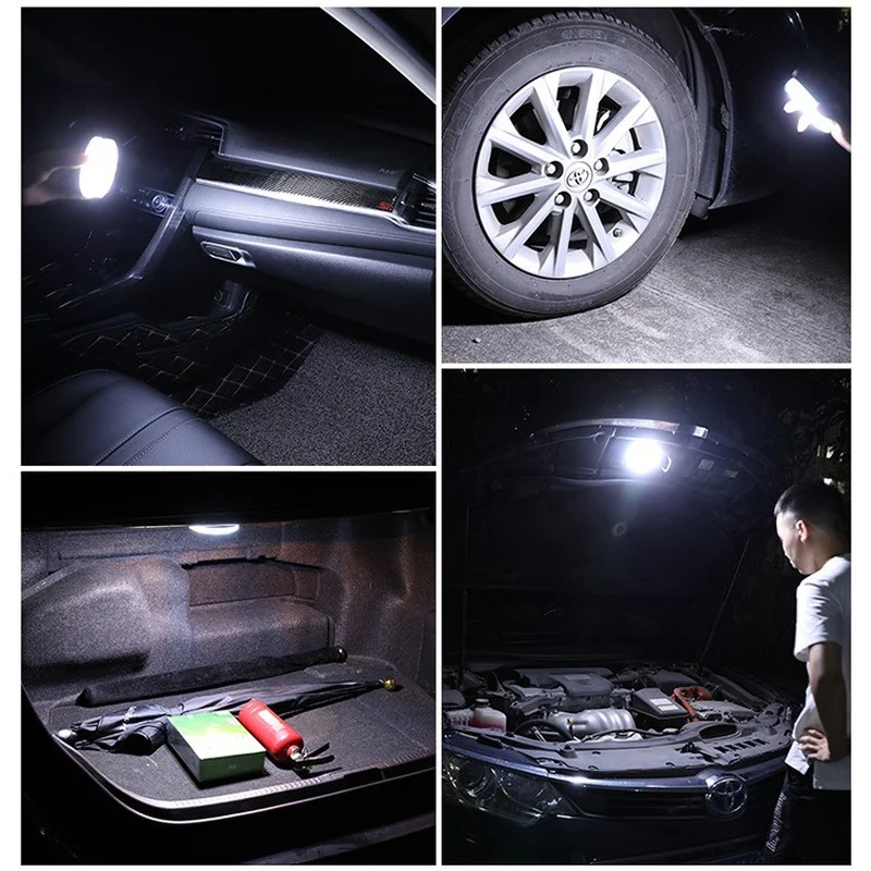 Adjustable Brightness Touch Control Magnetic Car LED Lamp Auto Roof Ceiling Reading Light Fit Leapmotor C11 C10 C01 T03 B10