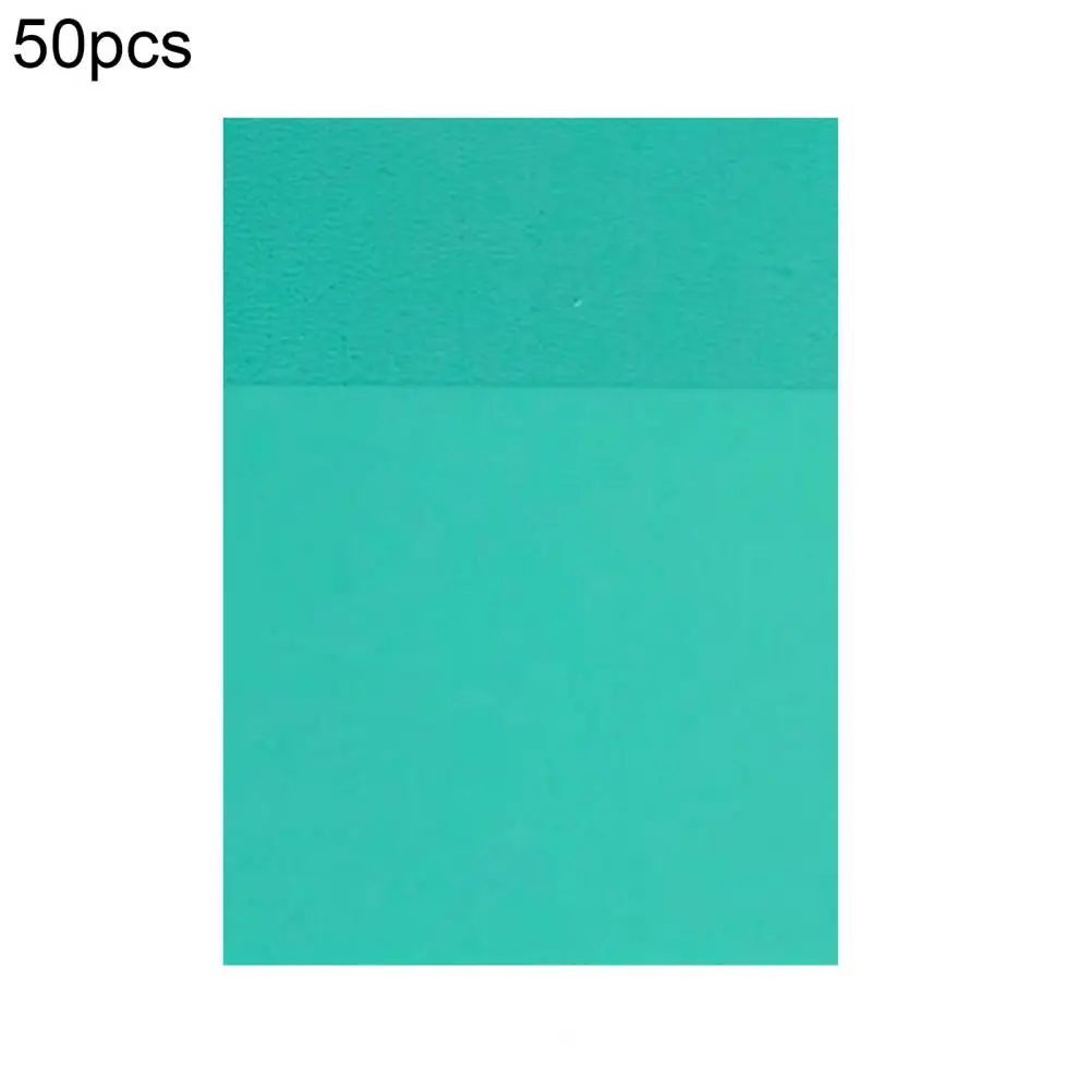 50 Sheets Notes Papers  Helpful Good Adhesive Memo Notes Papers Office Accessories  PET Memo Papers