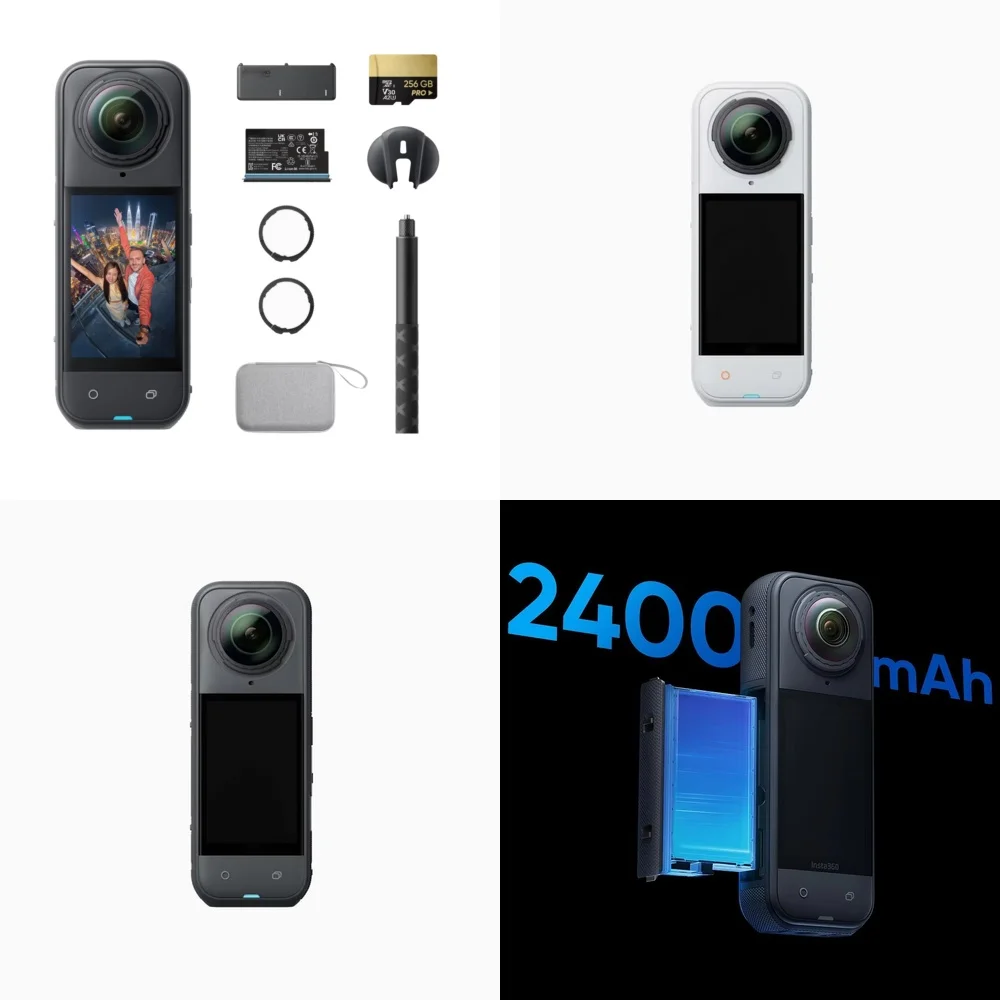 

See Camera X5 Essentials Bundle with 256GB SD Card Waterproof 15m 180 Degree Wide Angle 4K Action Camera with Face Tracking