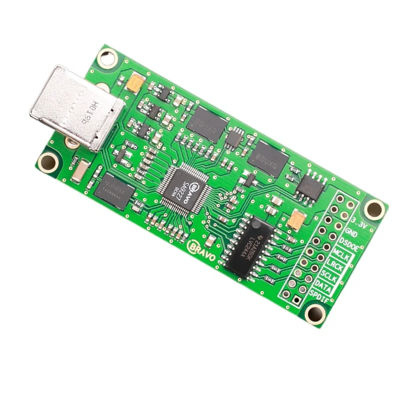 

SA9227 USB to I2S digital interface, compatible with Italian Amanero XMOS DAC coaxial sound card