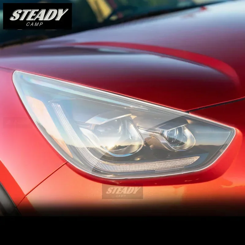 

For Kia NIRO SG2 2016-2020 2021Car Exterior Headlight Anti-scratch TPU Protective Film Anti-scratch Repair Accessories Transpare