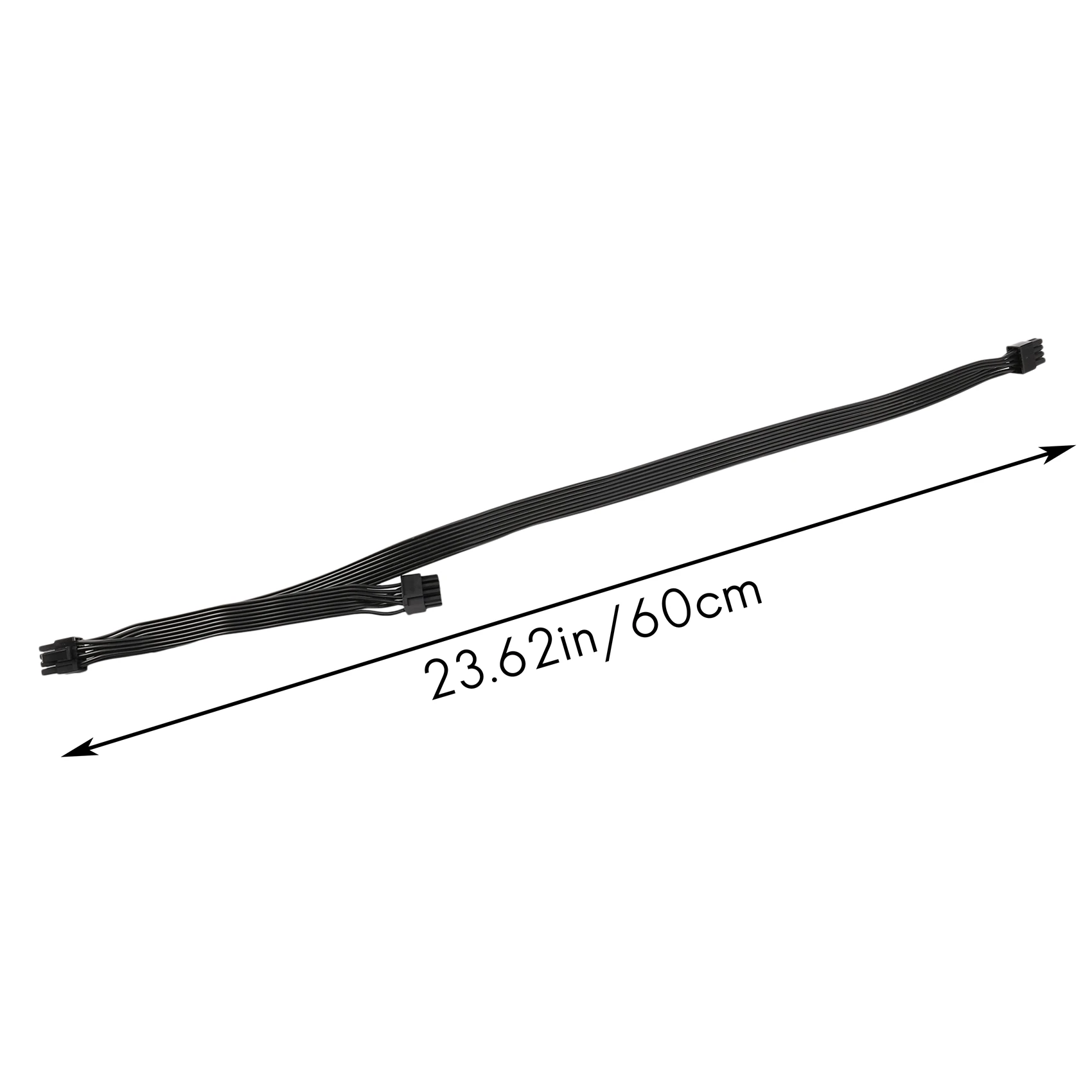 Модернизированный PCI Express 8-контактный двойной 6-контактный кабель питания Pcie 8-контактный разветвительный кабель от 1 до 2 для серии Corsair RM/HX/CX-M