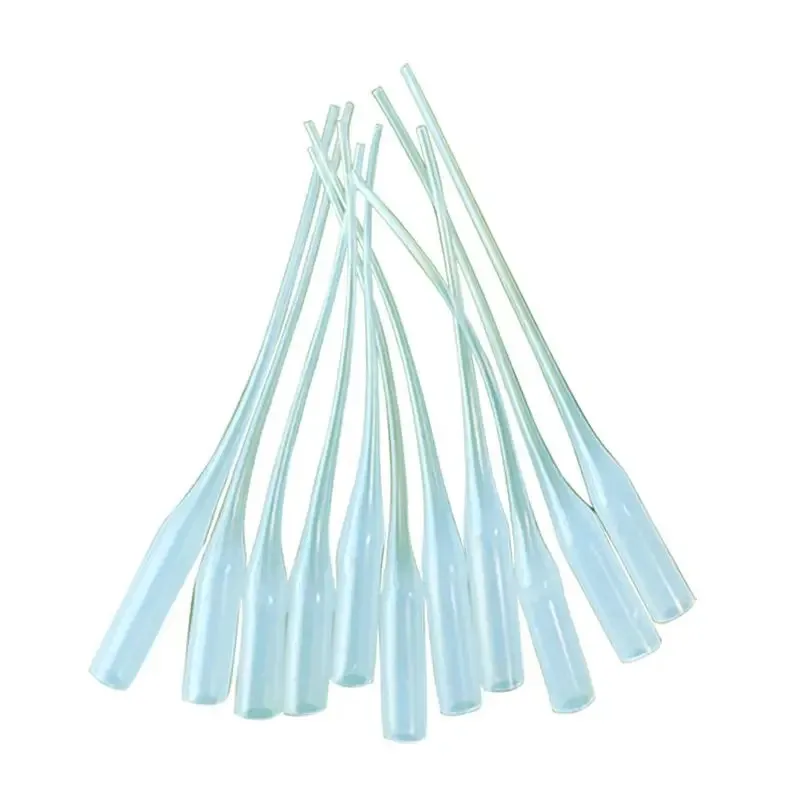 50/100/200 قطعة الغراء مايكرو نصائح البلاستيك زجاجة غراء نصائح الغراء موسع الدقة قضيب إسقاط أنبوب فوهة لصياغة مختبر