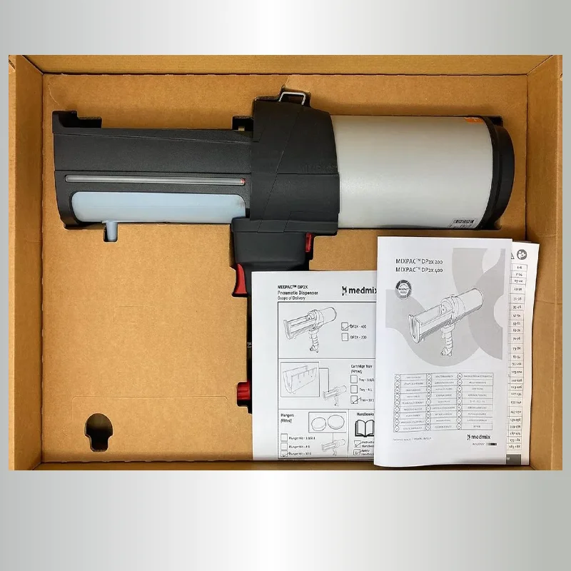 موزع خرطوشة هوائية MixPac DP2X 400 - 400 مل (قابل للتكوين لـ 1:1، 2:1، 4:1، تناسب 10:1)