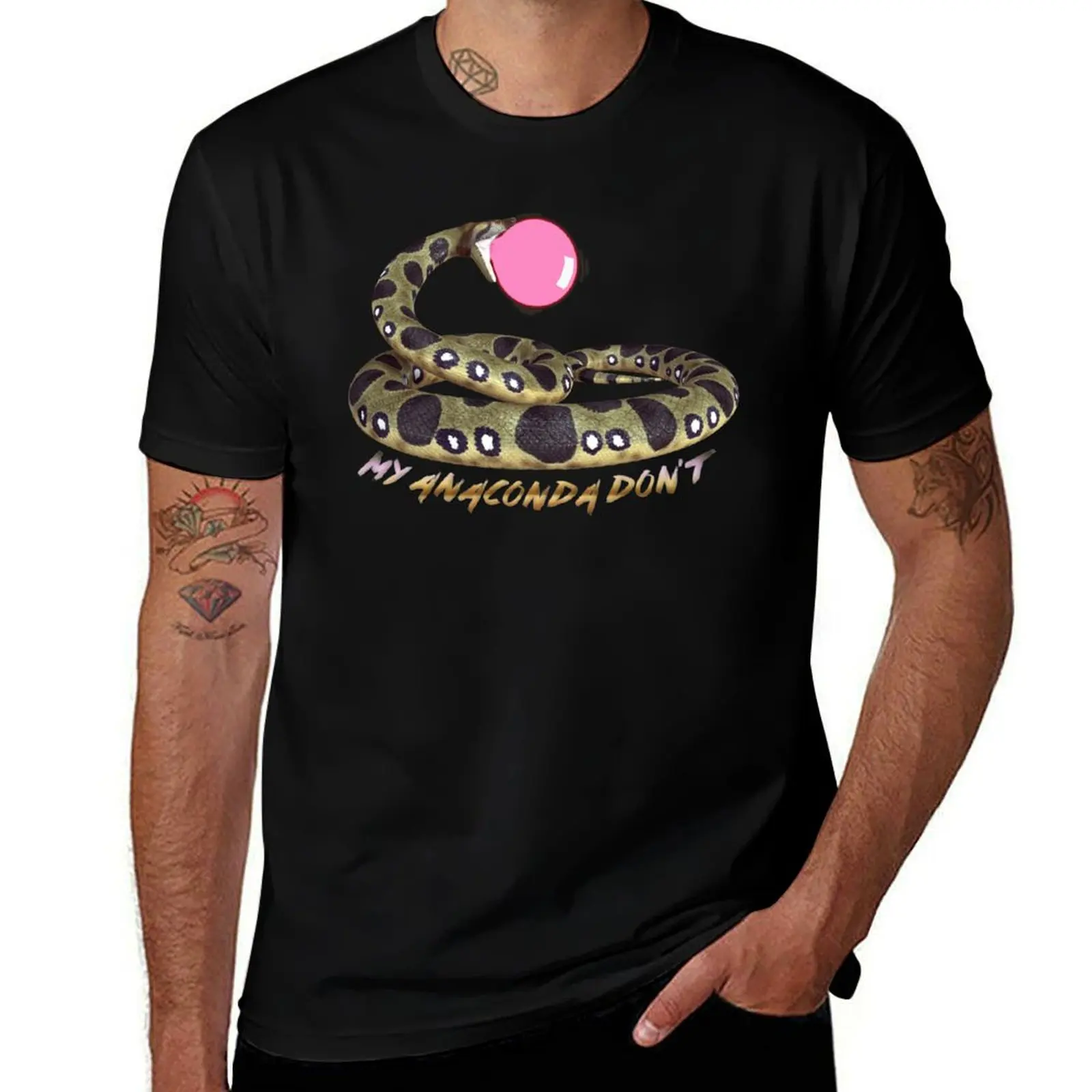 

My anaconda don't T-Shirt essential t shirt t shirt for man 100 percent cotton