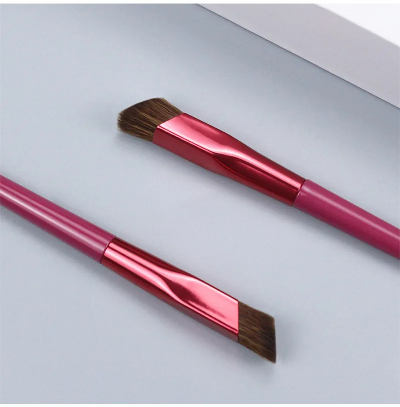 2023 Alori Wild Eyebrow Brush Square Stereoscopic Painting Hairline Eyebrow Paste Artifact Eyebrow Brush Brow Makeup Brushes