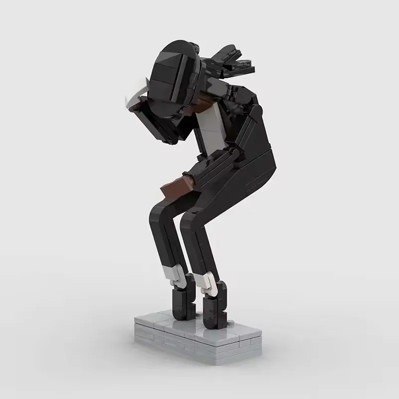 Michael Jackson MOC Building Block Set, King of Pop Figure, Model with Space Walk Pose, Brick Kit, DIY Building Toys for Adults