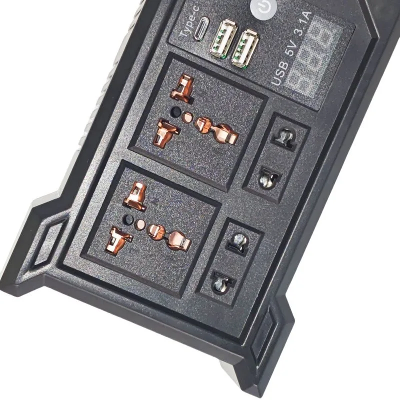 Convertitore per auto ad alta potenza da 500 W con doppie porte di ricarica USB