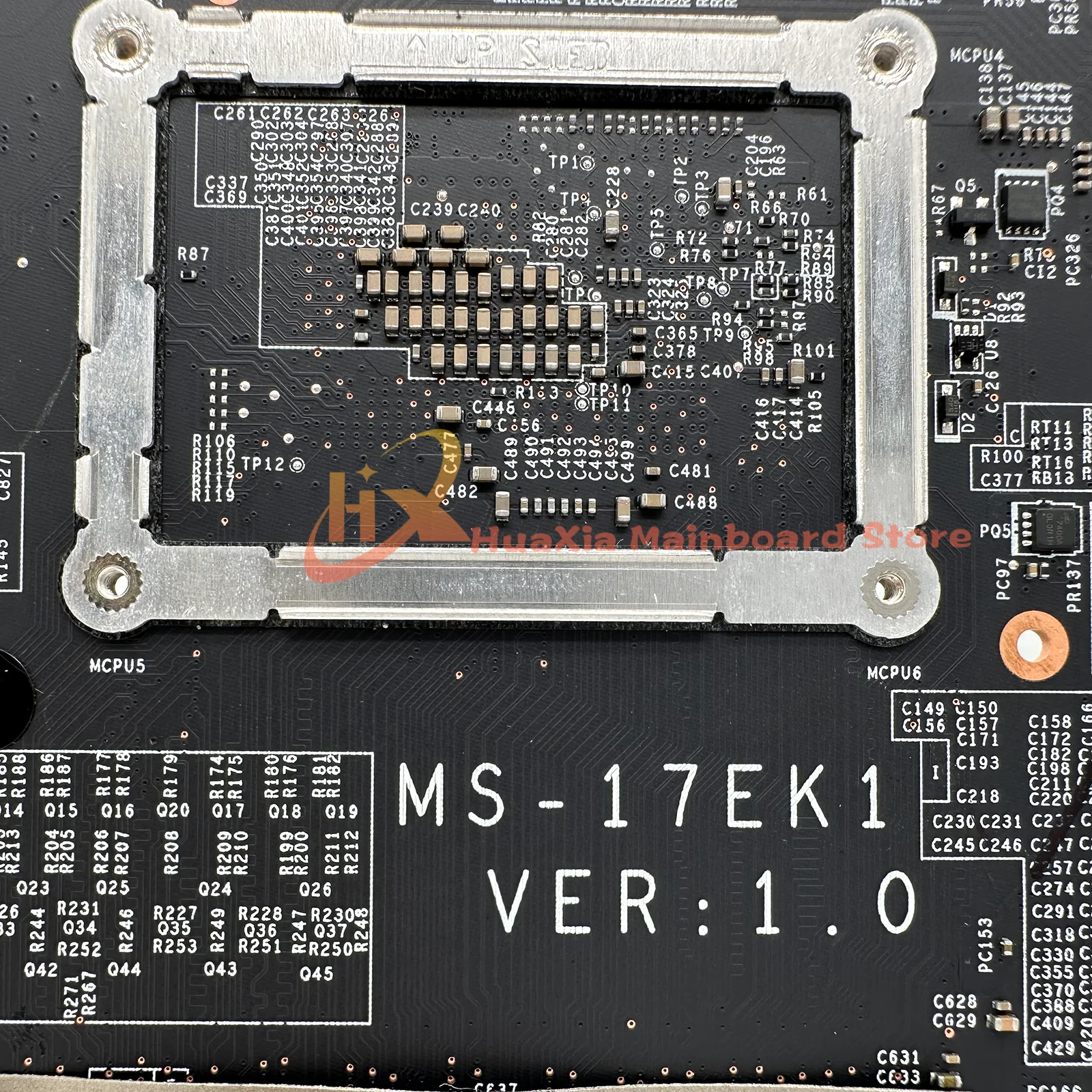 Mainboard For MSI MS-17EK1 MS-17EK Laptop Motherboard R5 R7 4th Gen RTX5600M/V6G 100% TEST OK