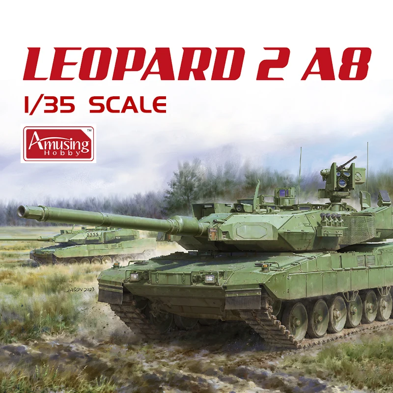

Amusing Hobby 35A058 1/35 Leopard 2 A8 Tank Scale Model Kit