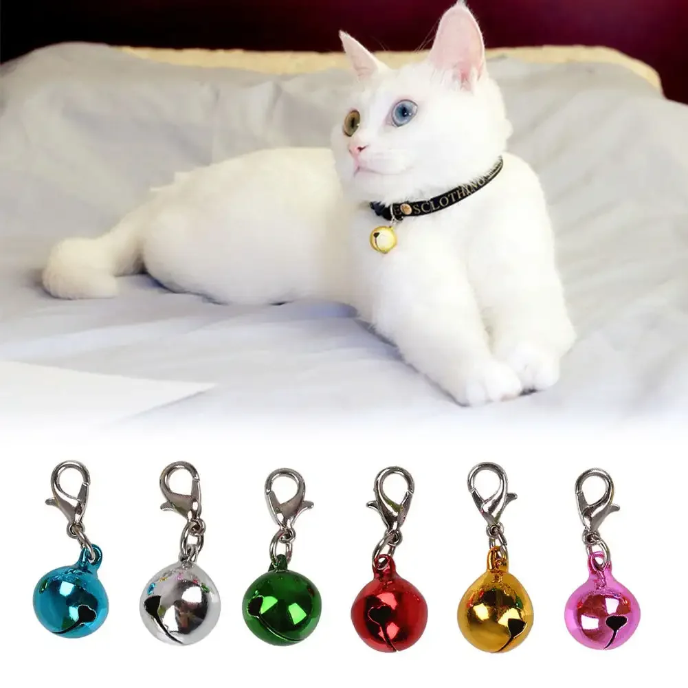 DIY Pet Supplies Lobster Decor Bell Collar Clothe Accessories Cat Collars Leads Cat Accessories Metal Jingle Bell Decoration