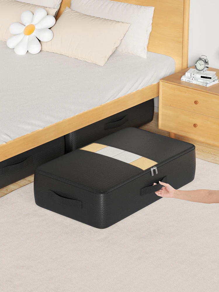 Heavy duty under bed clothing storage bag Foldable quilt storage bag quilt storage bag Large capacity dust bag Bedroom organizer