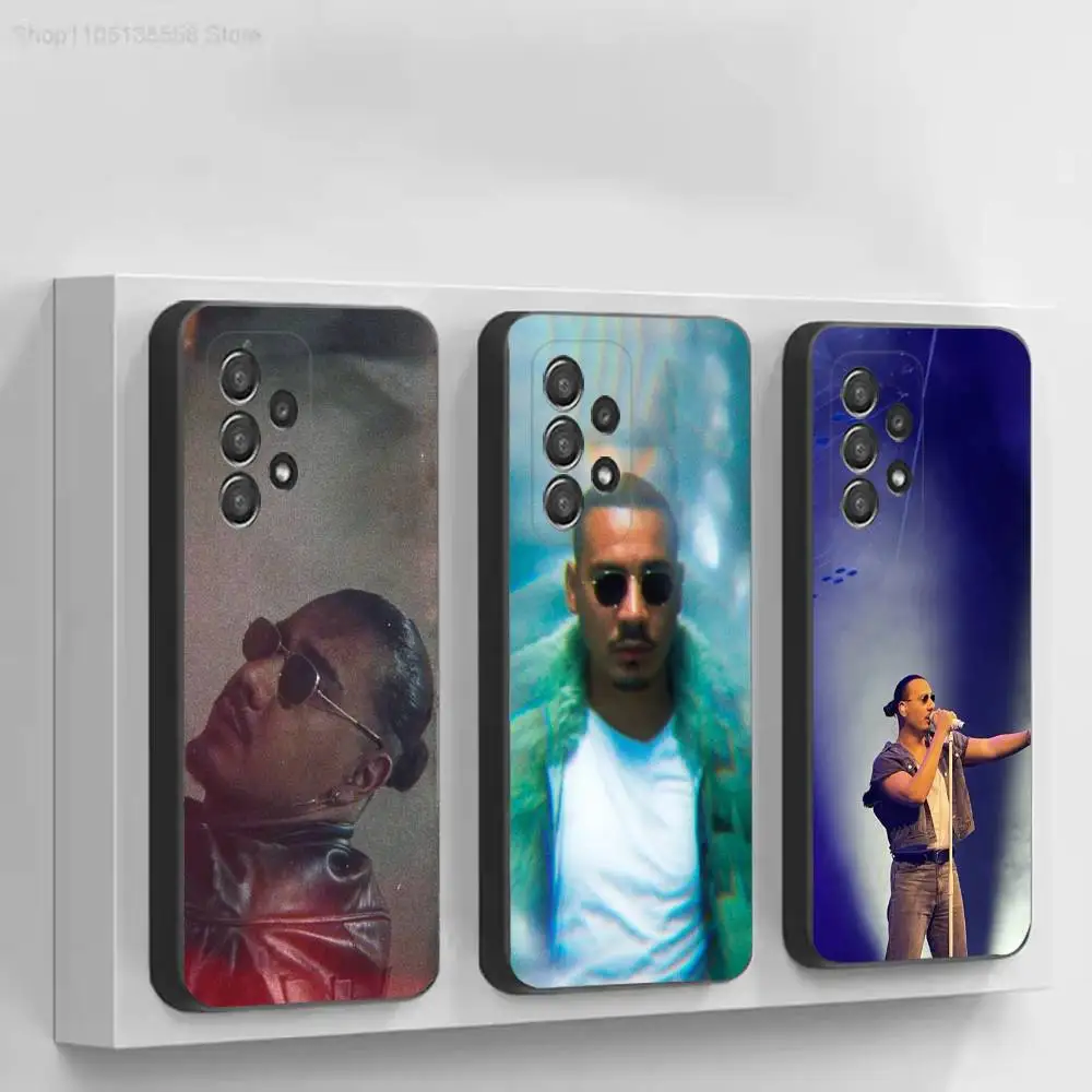 R-Rapper A-Apache 207 Fashion Black Soft Protective Case For Samsung S10,20,21,22,23,24,25,30 Ultra Plus FE Lite