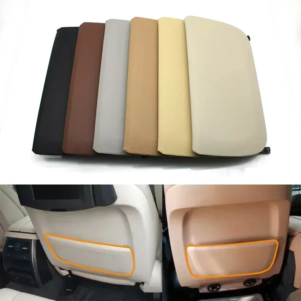 Car Seat Back Panel Leather Backrest Storage Pocket Cover For BMW 5 7 GT Series F10 F11 F01 F02 F07 2009 2010 2011 2012 2013