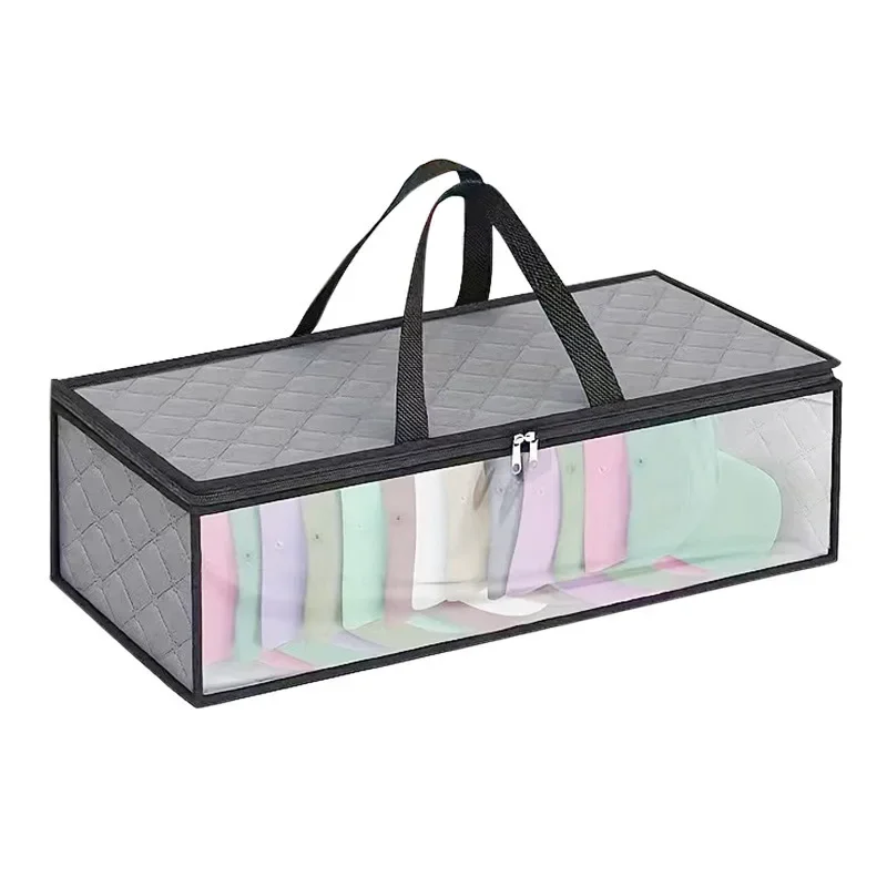 

Foldable Door Back Clothes Hat Storage Bag Box Bin Organizer Non-Woven Fabric Home Garden Storage Solutions for Hats And Clothes