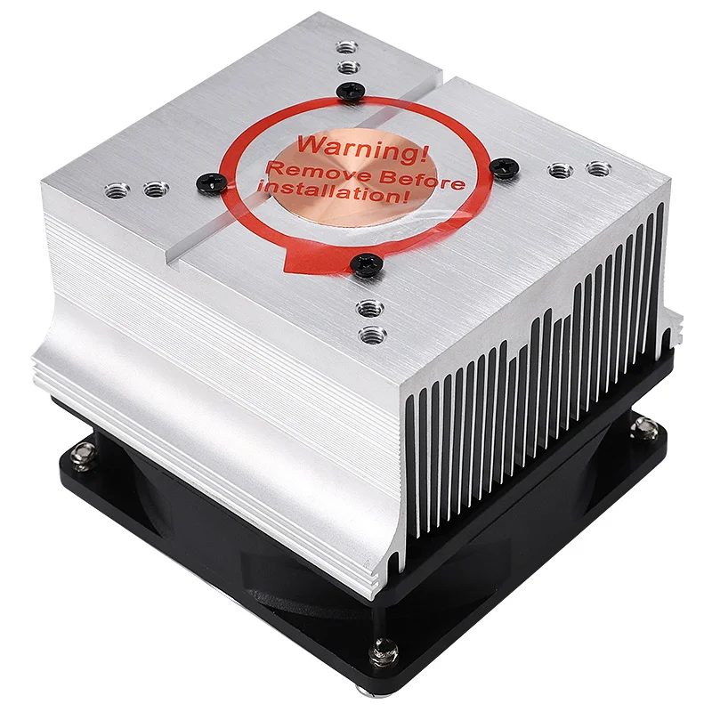 20W50W100W Aluminium led Heat Sink with 80x80 Cooling Fan radiator /44mm Lens + Reflector Bracket /DC12V 1.25A Driver