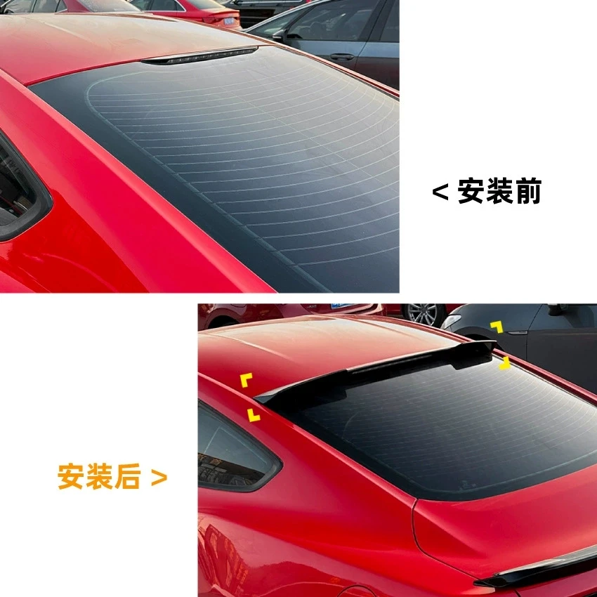 

For Ford Mustang mk6 2015-2022 top wing rear spoiler exterior modification