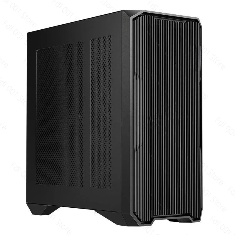 KM-7B E-ATX Gaming Computer Case Support 360 Water Cooling Vertical GPU Mount 15 Hard Drive Bays Mid-Tower PC Chassis