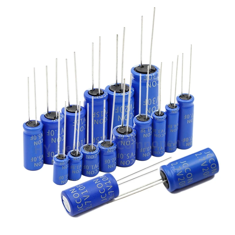 2PCS Fala Capacitor 2.7V 1.0F 1.5F 2.0F 3.3F 4F 5F 7.0F 10F 15F 20F Farah Capacitors Car Recorder capacitor Super