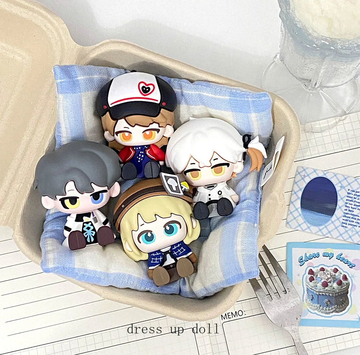 Game Reverse:1999 Vertin Ezra Medicine Pocket Regulus Cosplay Handmade Figurine Model PVC Garage Kits Desktop Ornament Toys