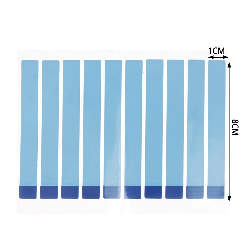 Universal Mobile Phone Battery Adhesive Strip, Fita adesiva, fita dupla face, fácil de puxar, vara de bateria, 10pcs