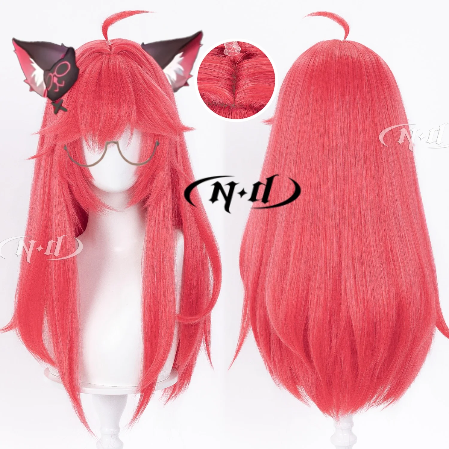 ND Brand Nanally NTE Neverness to Everness Cosplay-Perücken Haarteil für Comic-Con Cosplayer Halloween-Kostümparty-Thema