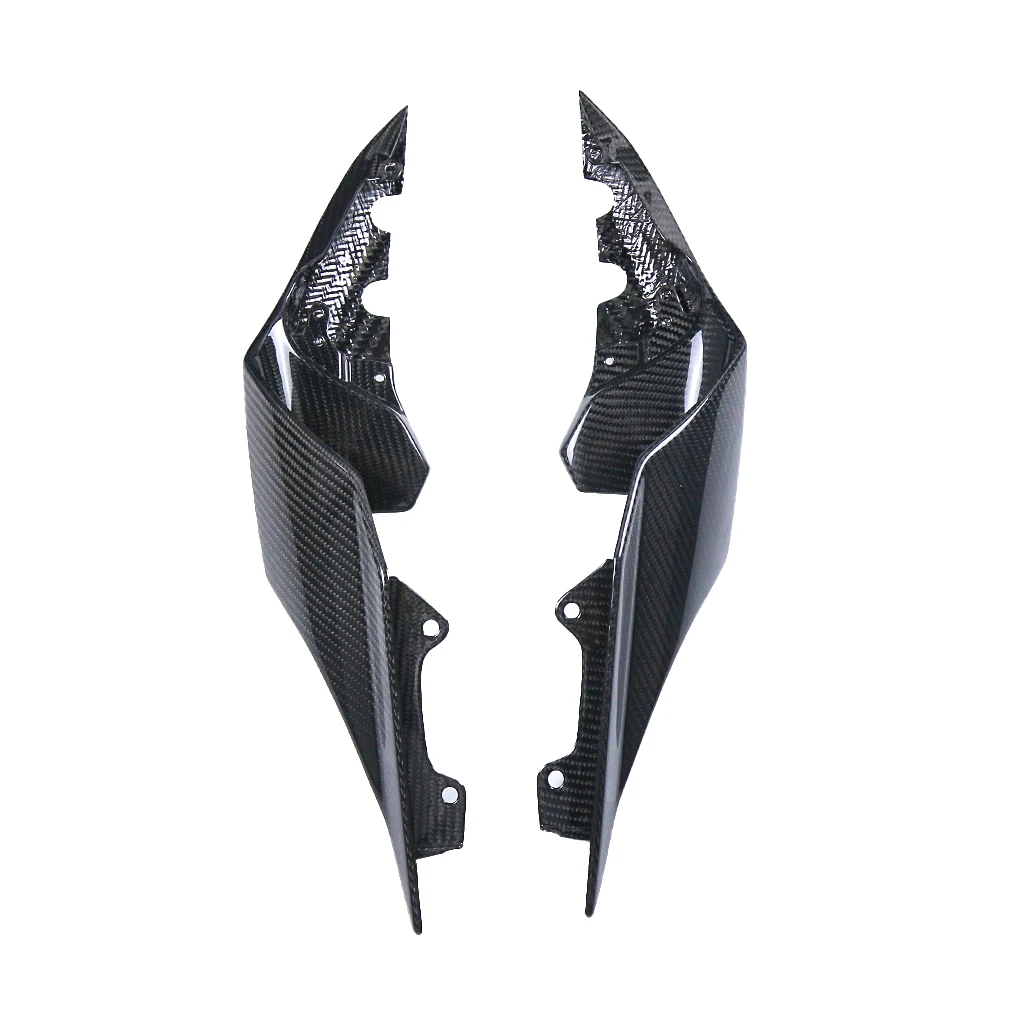 100% Full 3K Dry Carbon Fiber Motorcycle Rear Tail Side Housing Cover Fairing