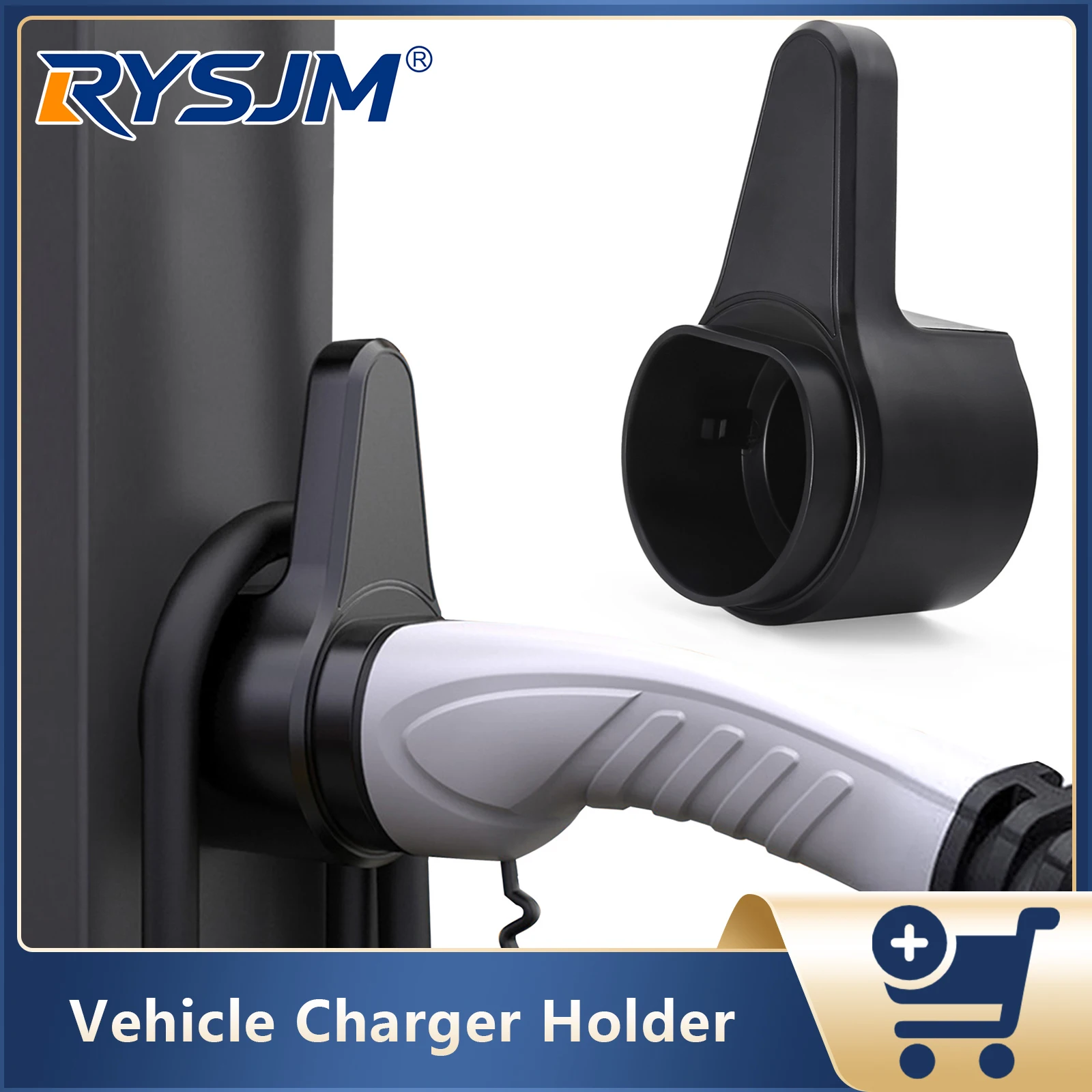EV Charger Holder Electric For Electric Vehicle Charging Cable Extra Protection Leading Wallbox Socket Charger Plug Holder