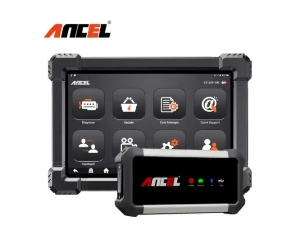 2024 Latest Version Ancel X7 HD Diagnostic Tools Heavy Duty Truck Automotive Scanner Coding Reset Auto Diagnostic Truck Scanner