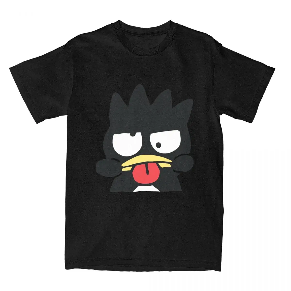 Badtz Maru Penguin Men Women's T Shirts Funny Tees Short Sleeve Stylish Round Collar T-Shirts Pure Cotton Daily Casual Clothes