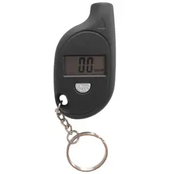 Keychain LCD Digital Tire Meter Tyre Air Pressure Gauge Tester Car Tire Safety Alarm Meter Car Auto Motorcycle Manómetro De Aire