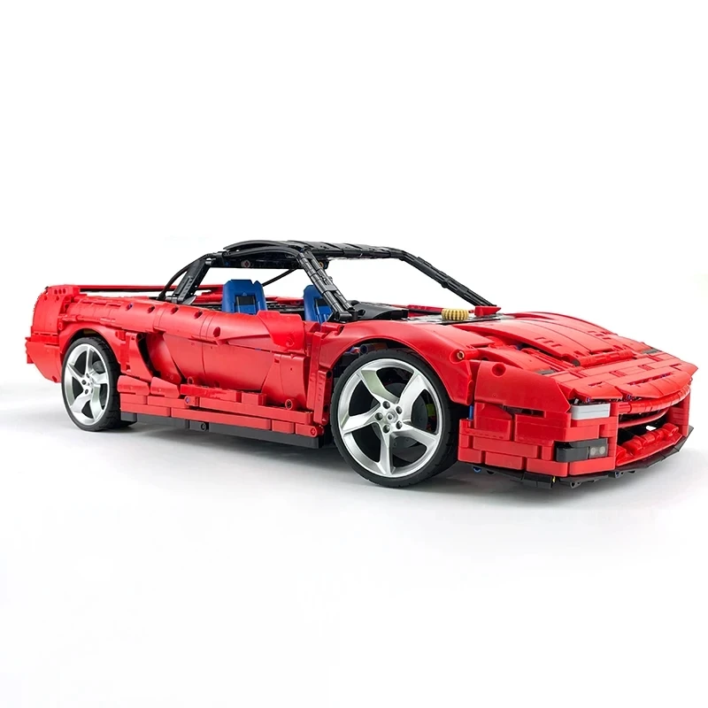 MOC-162884 التقنية سباق السيارات نموذج الجمعية اللبنات الطوب لتقوم بها بنفسك لغز لعبة هدايا عيد ميلاد للأطفال