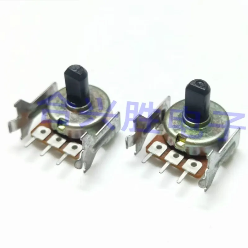 1PCS 161 Type Potentiometer Single A20K Power Amplifier Audio Speaker Volume Adjustment Potentiometer