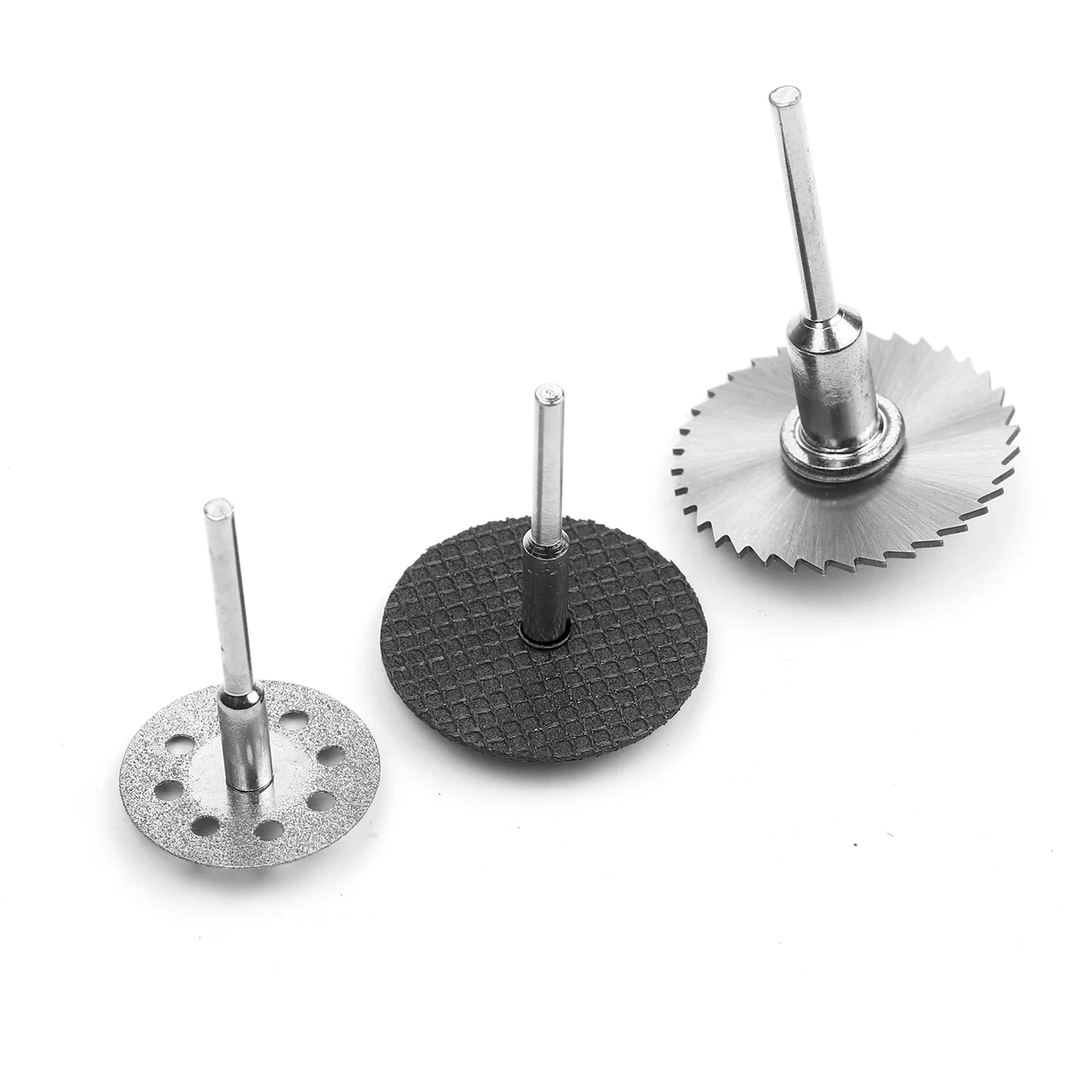 45pcs Mini Circular Saw Blade Cutting Disc Set Grinding Wheel Cut-Off Wheels Discs for Rotary Tool with Transparent Storage Case